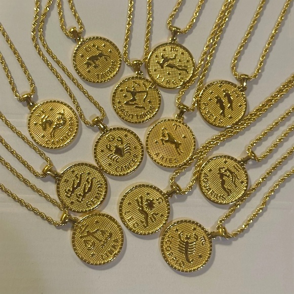 Asanti By Koi- My Zodiac Coin Necklace (All 12 available) - Picture 1 of 1